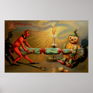 Halloween Firecracker Poster