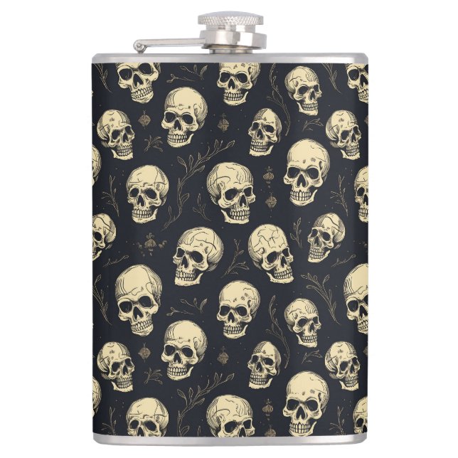 halloween flask (Front)