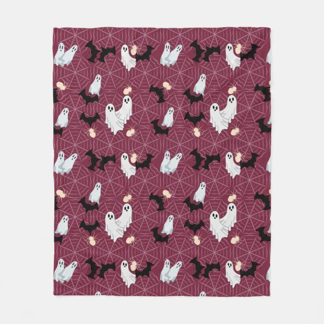 Halloween Fleece Blanket (Front)