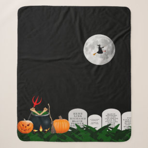 Halloween Fleece Blanket