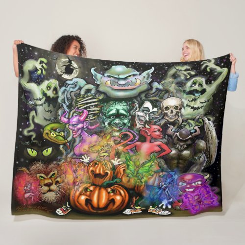 Halloween Fleece Blanket