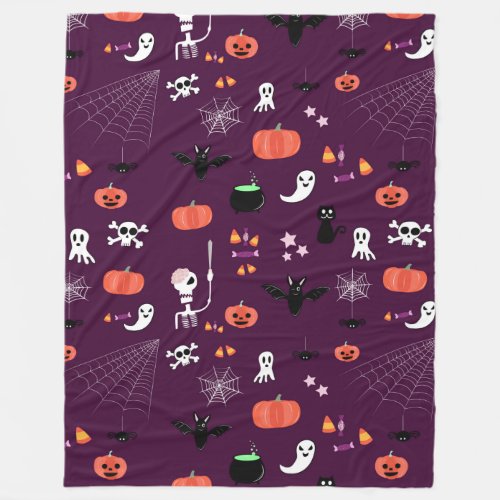 Halloween Fleece Blanket