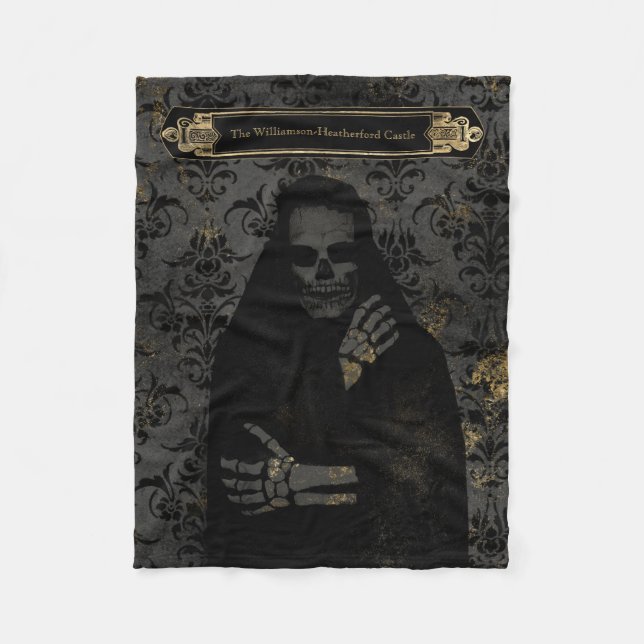 Halloween | Fleece Blanket | Grim Reaper (Front)