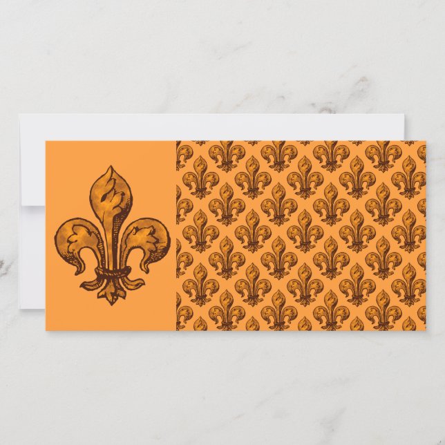 Halloween Fleur de lis (Front)