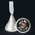 Halloween Floral Skull Bride or Die Bridal Shower Hershey®'s Kisses®<br><div class="desc">Add a spooky touch to your bridal shower with "Bride or Die" Hershey's Kisses®, featuring a haunting floral skull design. These delicious chocolate treats are adorned with custom stickers that align with your Halloween-themed event, making them perfect for favor bags or candy tables. Personalize the labels with the bride’s name...</div>