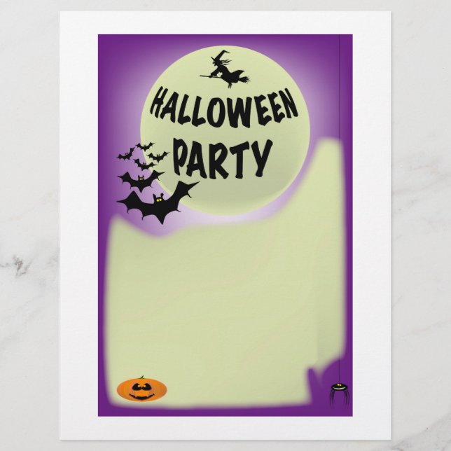 Halloween Flyer. Flyer (Front)