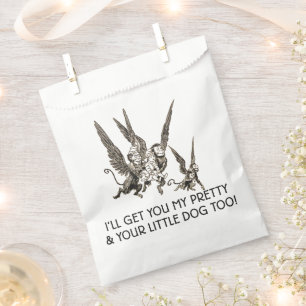 Halloween Flying Monkeys Wizard Of Oz Favor Bag