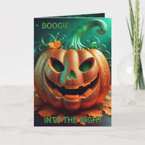 Halloween Folded Invitation