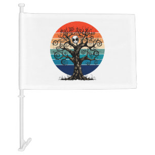 Halloween For Girls Car Flag