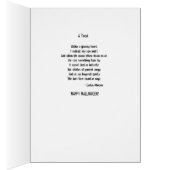 Halloween for Son Owl Crooked Tree Moon Bats Poem (Inside (Right))