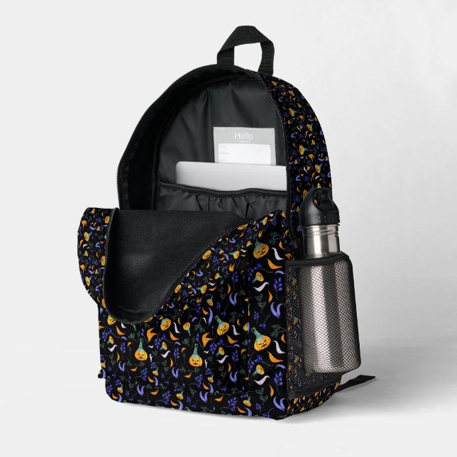 Halloween Forest Backpack #3 (Back Corner Right (Open))
