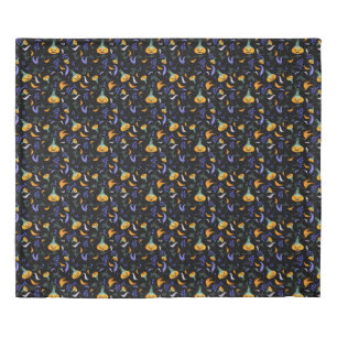 Halloween Forest Duvet Cover