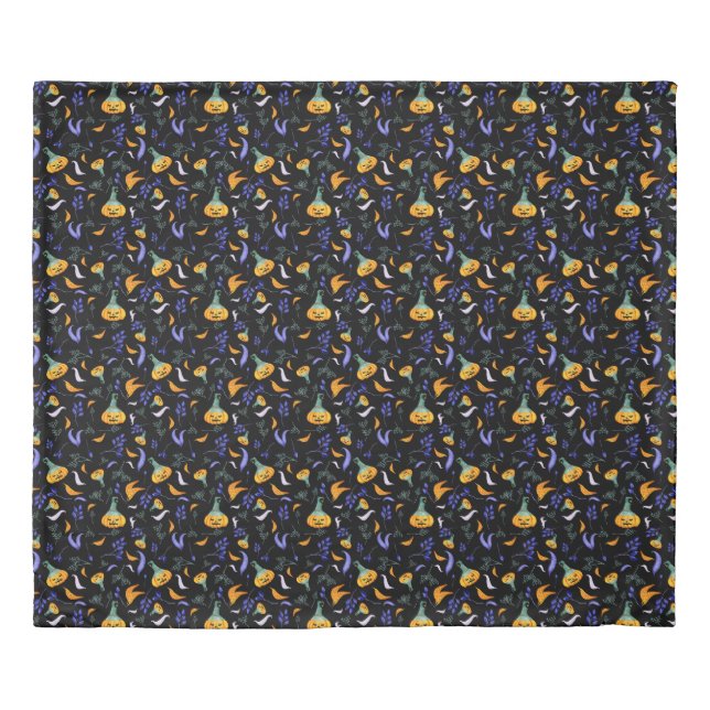 Halloween Forest Duvet Cover (Front)