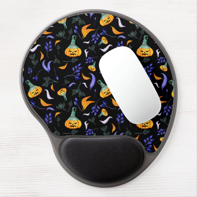 Halloween Forest Gel Mouse Pad (Left Side)