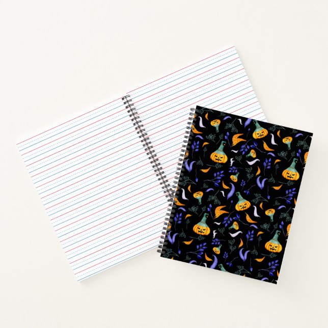 Halloween Forest Notebook (Inside)