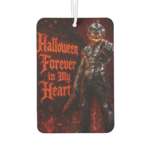 Halloween Forever In My Heart Gothic Pumpkin Jack  Air Freshener