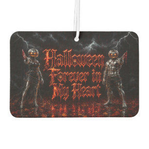 Halloween Forever In My Heart Gothic Pumpkin Jack  Air Freshener