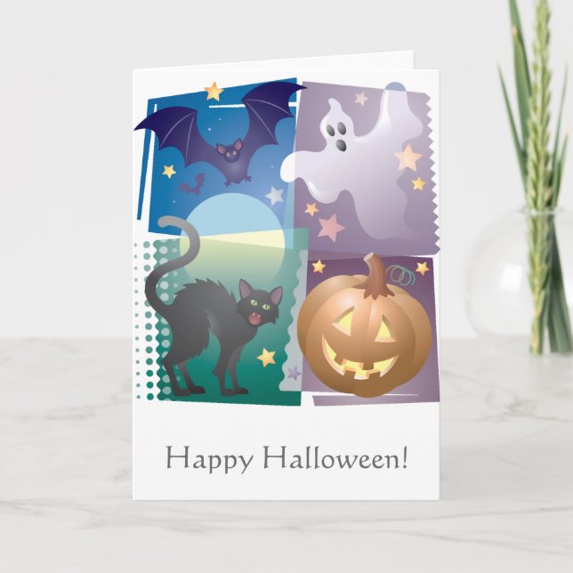 Halloween Foursome Card (Front)