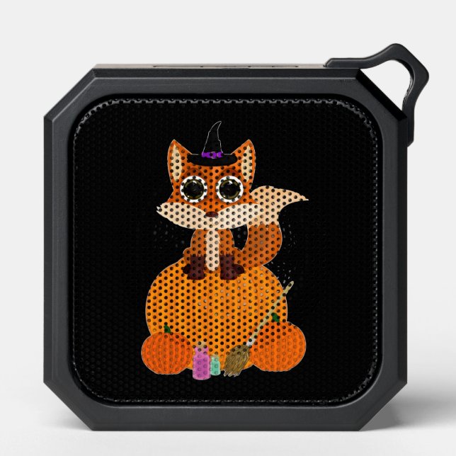 Halloween Fox Bluetooth Speaker (Front)