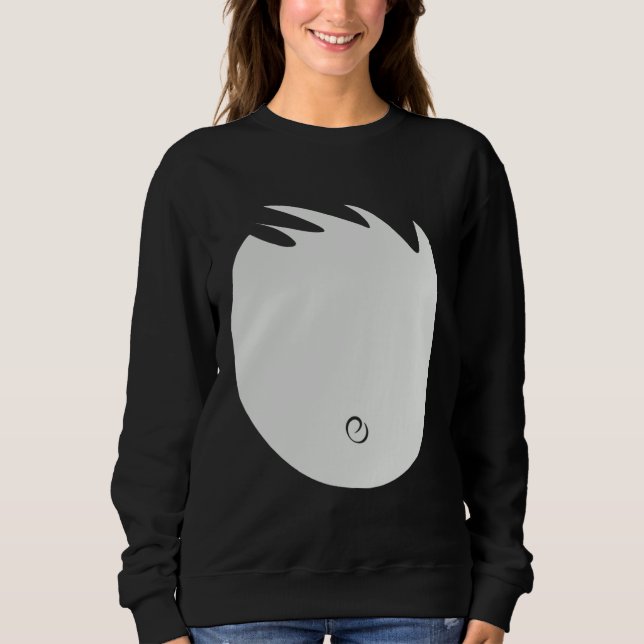 Halloween Fox Chest Costume Lion Bear Easy Animal  Sweatshirt (Front)