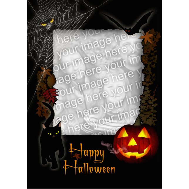 Halloween Frame (upload your photo)  Cutout (Front)