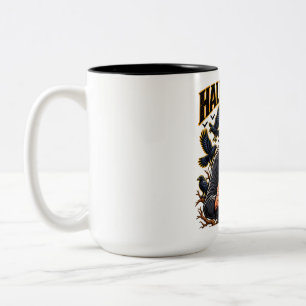 Halloween Frankenstein Monster Two-Tone Coffee Mug