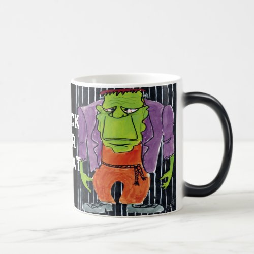 Halloween Frankenstein muyg Magic Mug