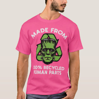 Halloween Frankenstein Recycled Parts Costume Men T-Shirt