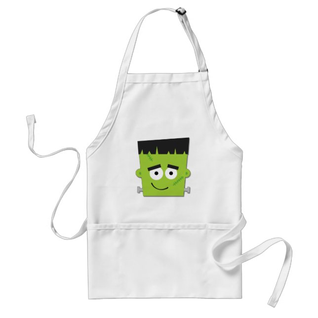 Halloween Frankenstein T-shirts and Gifts Adult Apron (Front)