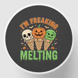 Halloween Freaking Melting Ice Cream Mini Candle Favors