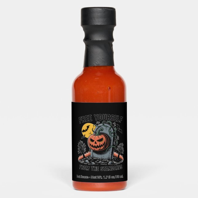 Halloween Free Yourself From The Standards.jpg Hot Sauces (Front)
