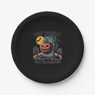 Halloween Free Yourself From The Standards.jpg Paper Plates