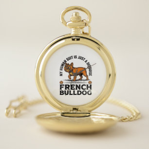 Halloween French Bulldog Pumpkin Costume Shirt_1 Pocket Watch