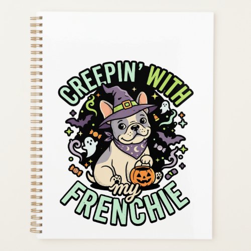 Halloween French Bulldog Spooky Companion Planner
