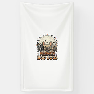 Halloween Frenchie Boo Dogs Funny Vintage_1 Banner