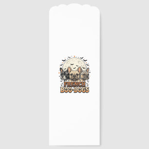 Halloween Frenchie Boo Dogs Funny Vintage_1 Bookmarks