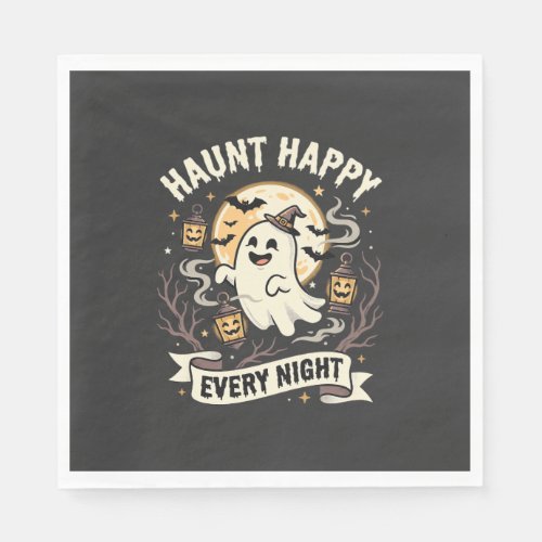 Halloween Friendly Phantom Parade Napkins