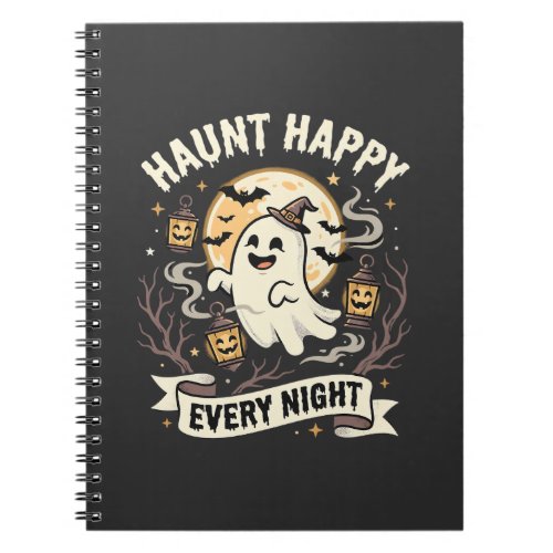 Halloween Friendly Phantom Parade Notebook