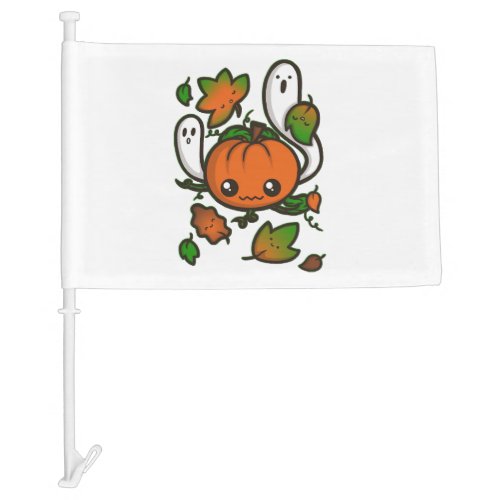 Halloween Friends   Car Flag