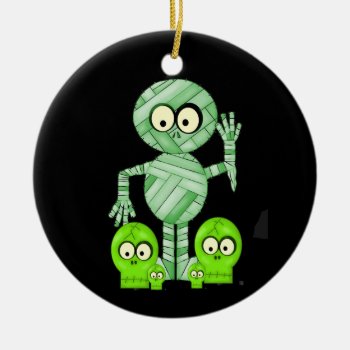 Halloween Friends Ornament by doodlesfunornaments at Zazzle
