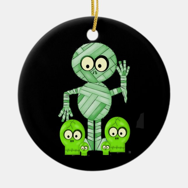 Halloween Friends ornament (Front)