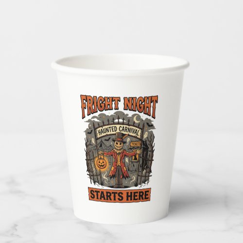 Halloween Fright Night Festival Paper Cups