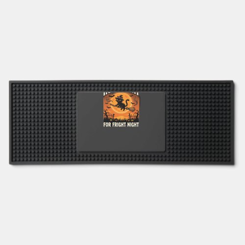 Halloween Fright Night Ghost Ride Bar Mat