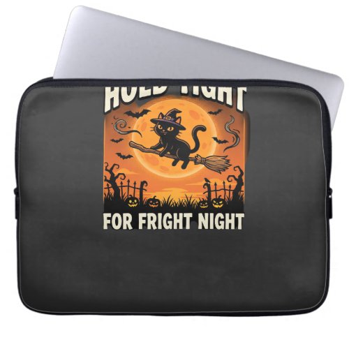 Halloween Fright Night Ghost Ride Laptop Sleeve