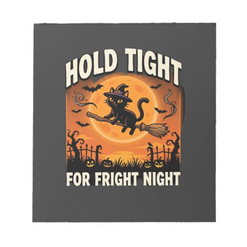 Halloween Fright Night Ghost Ride Notepad