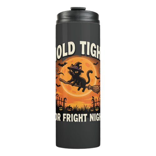 Halloween Fright Night Ghost Ride Thermal Tumbler