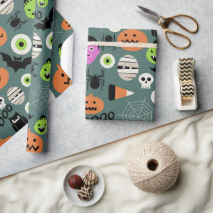 Halloween Fright Night Wrapping Paper