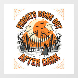Halloween Frights After Dark Floor Decals