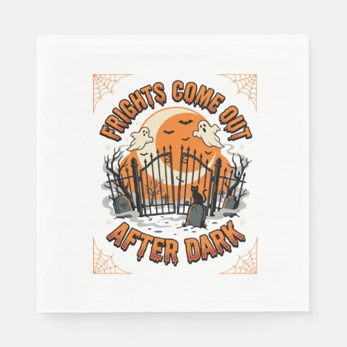 Halloween Frights After Dark Napkins