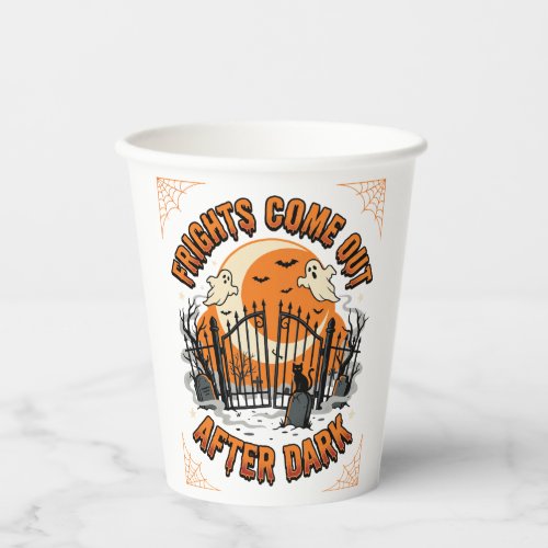 Halloween Frights After Dark Paper Cups